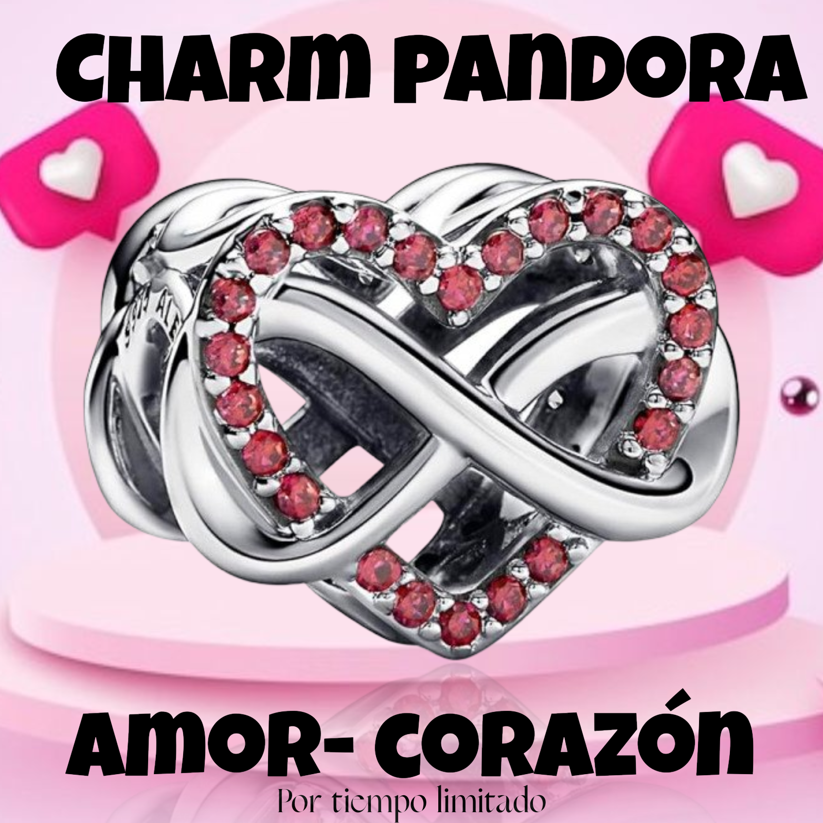 Charm Pandora- Amor/ Corazón _0