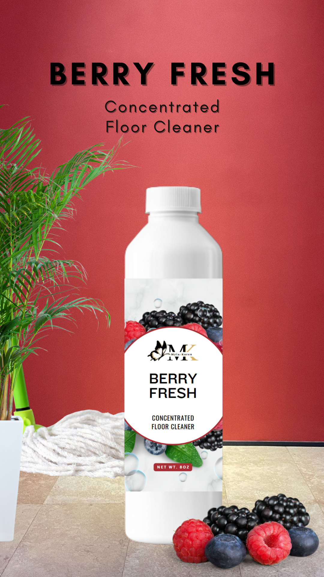 Berry Fresh Concentrated Floor Cleaner_1