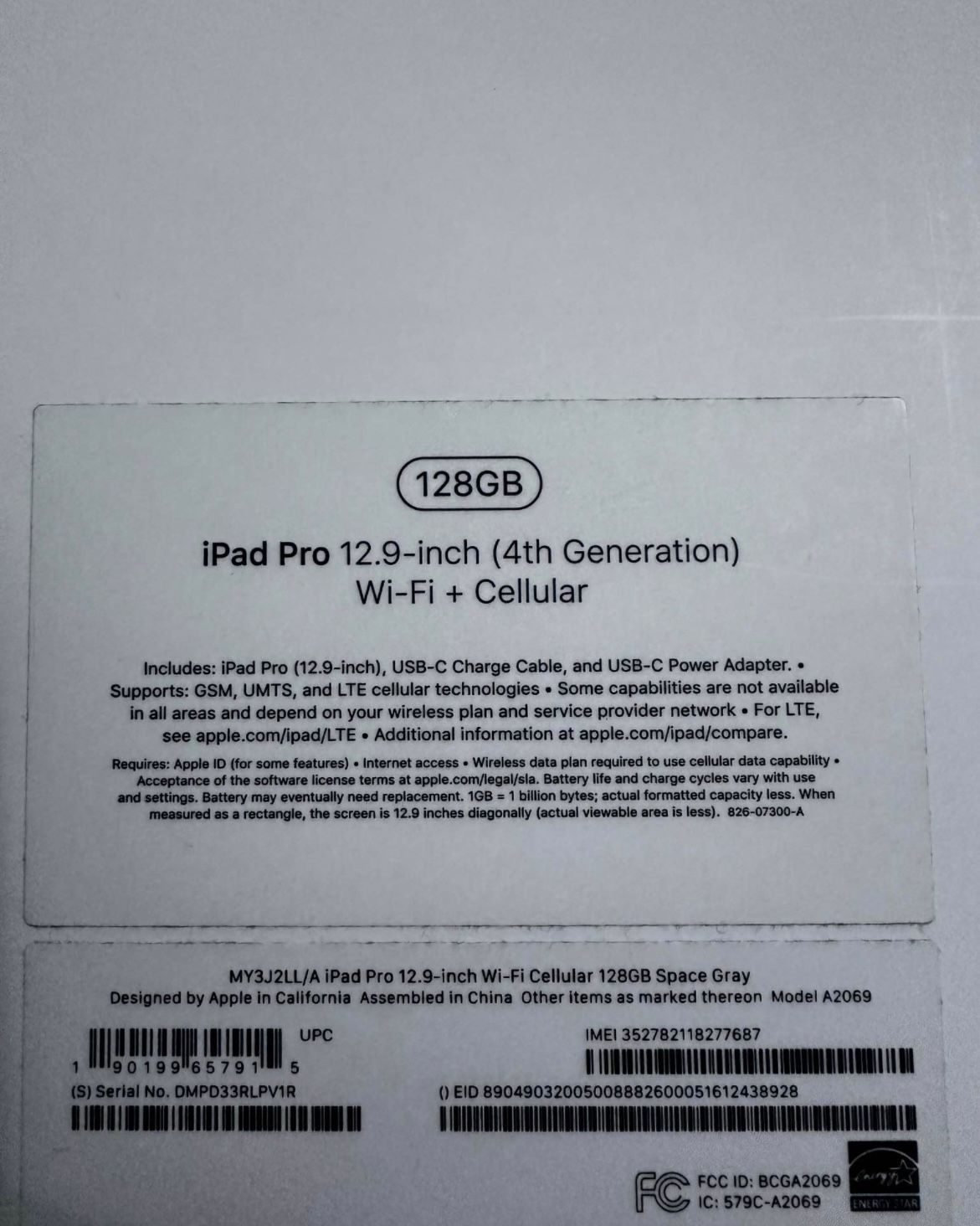 iPad Pro 12.9” (4ème Génération) – 128 Go – Wi-Fi + Cellular 🚀_5
