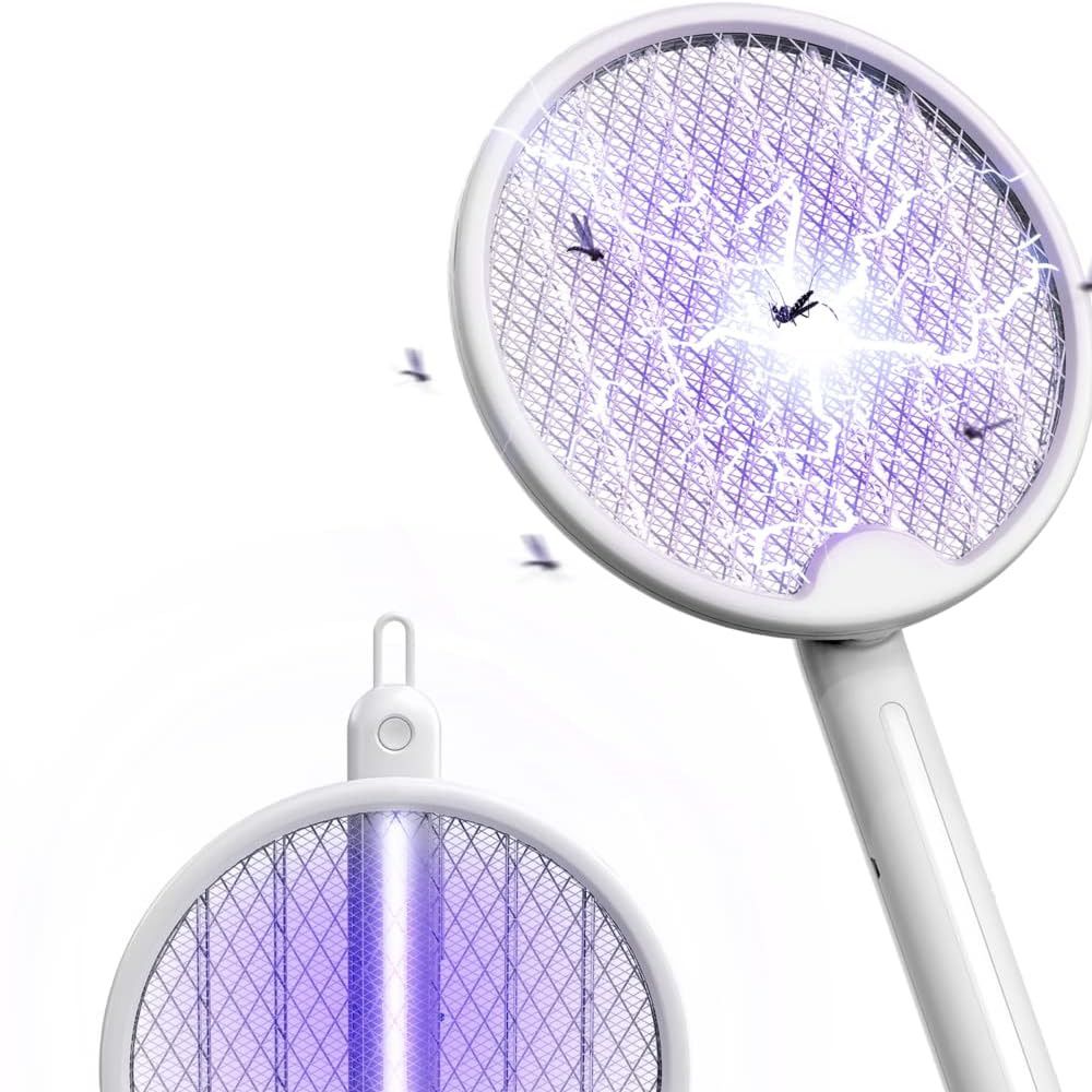 Hands-free handheld bug zapper - صاعق حشرات محمول بدون استخدام اليدين_1