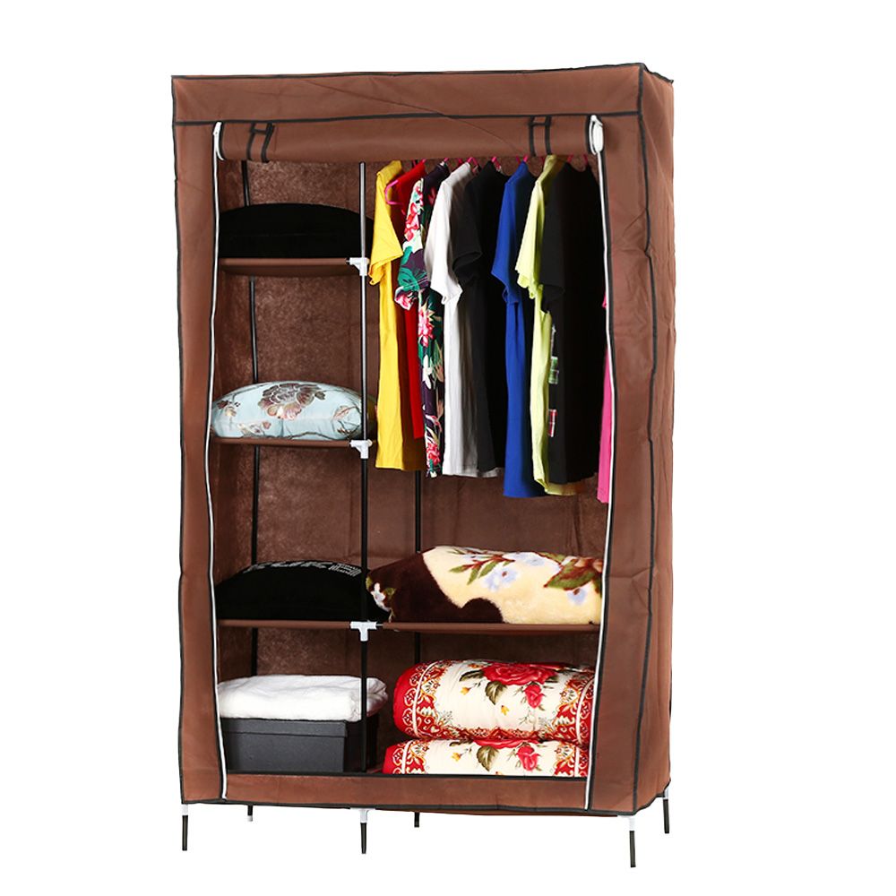 Portable Foldable Fabric Wardrobe Storage - خزانة ملابس متنقلة_0