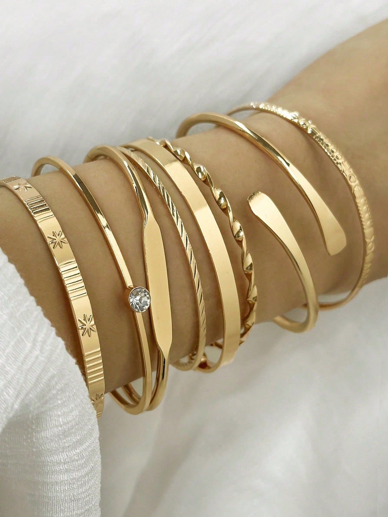 7 Piece Women's Bangle Set_0