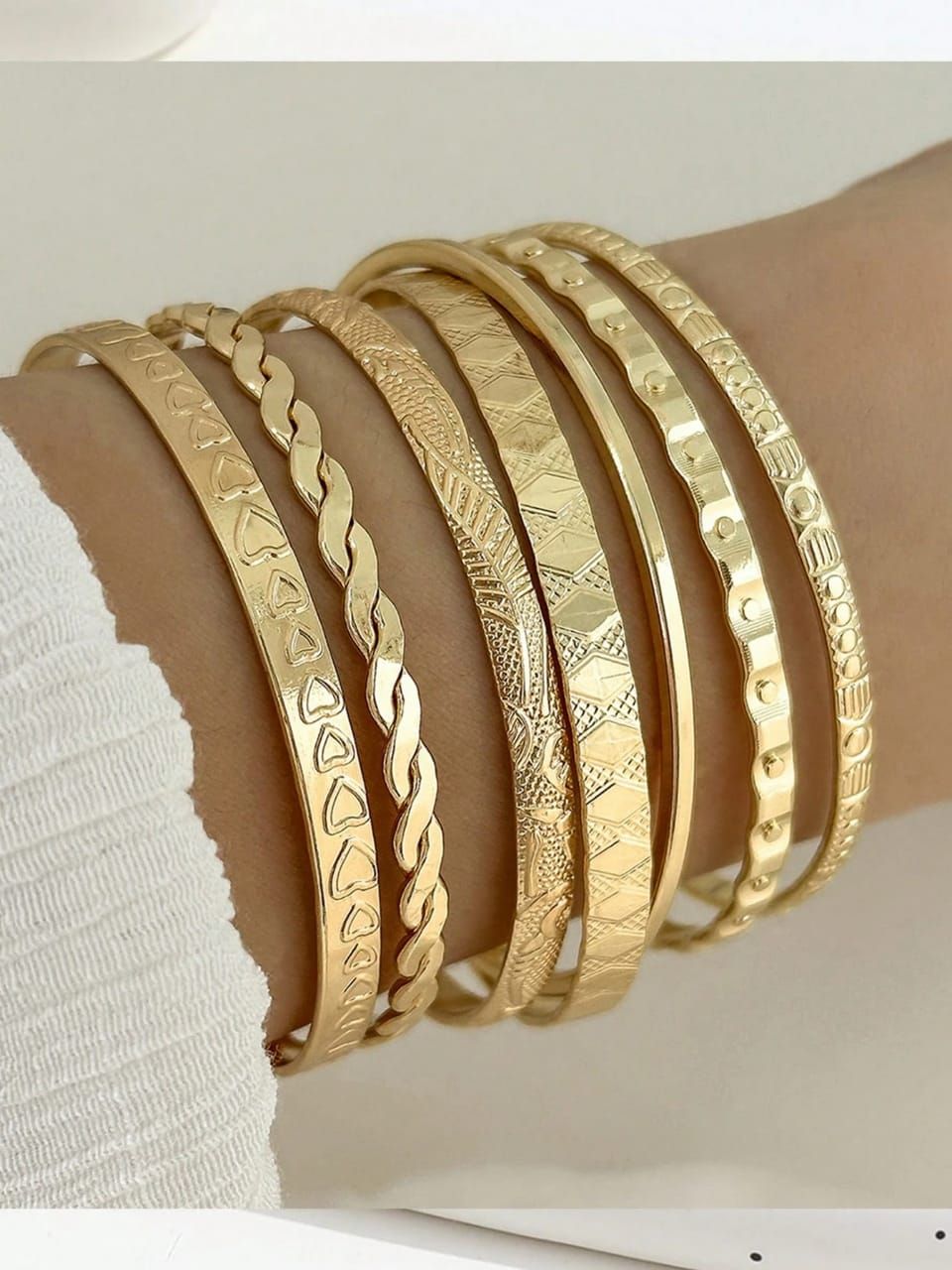 7 Piece Women's Bangle Set_2