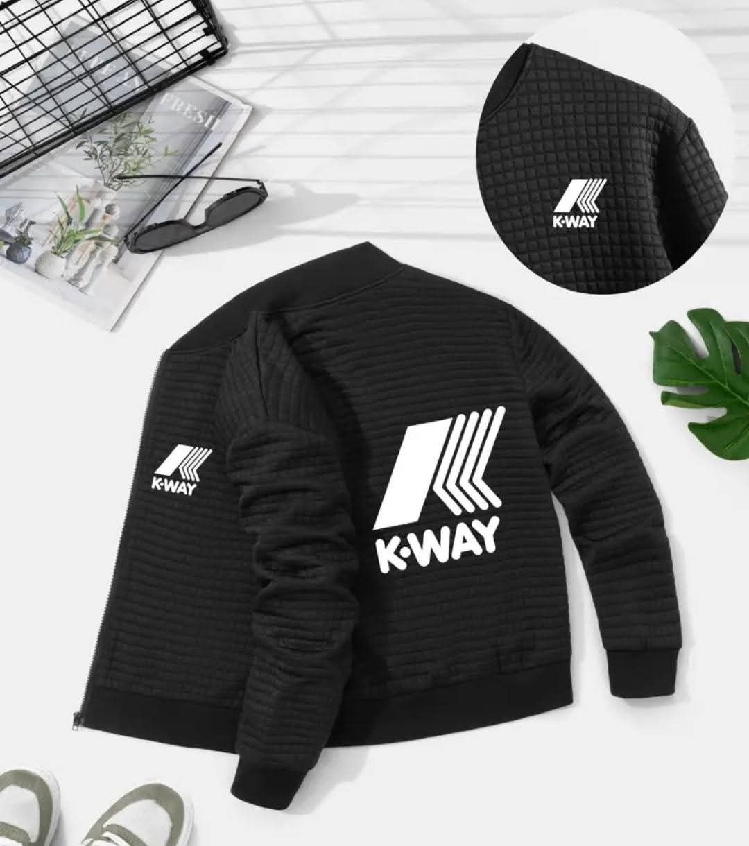 Ladies K-Way Zip Up Jackets_3