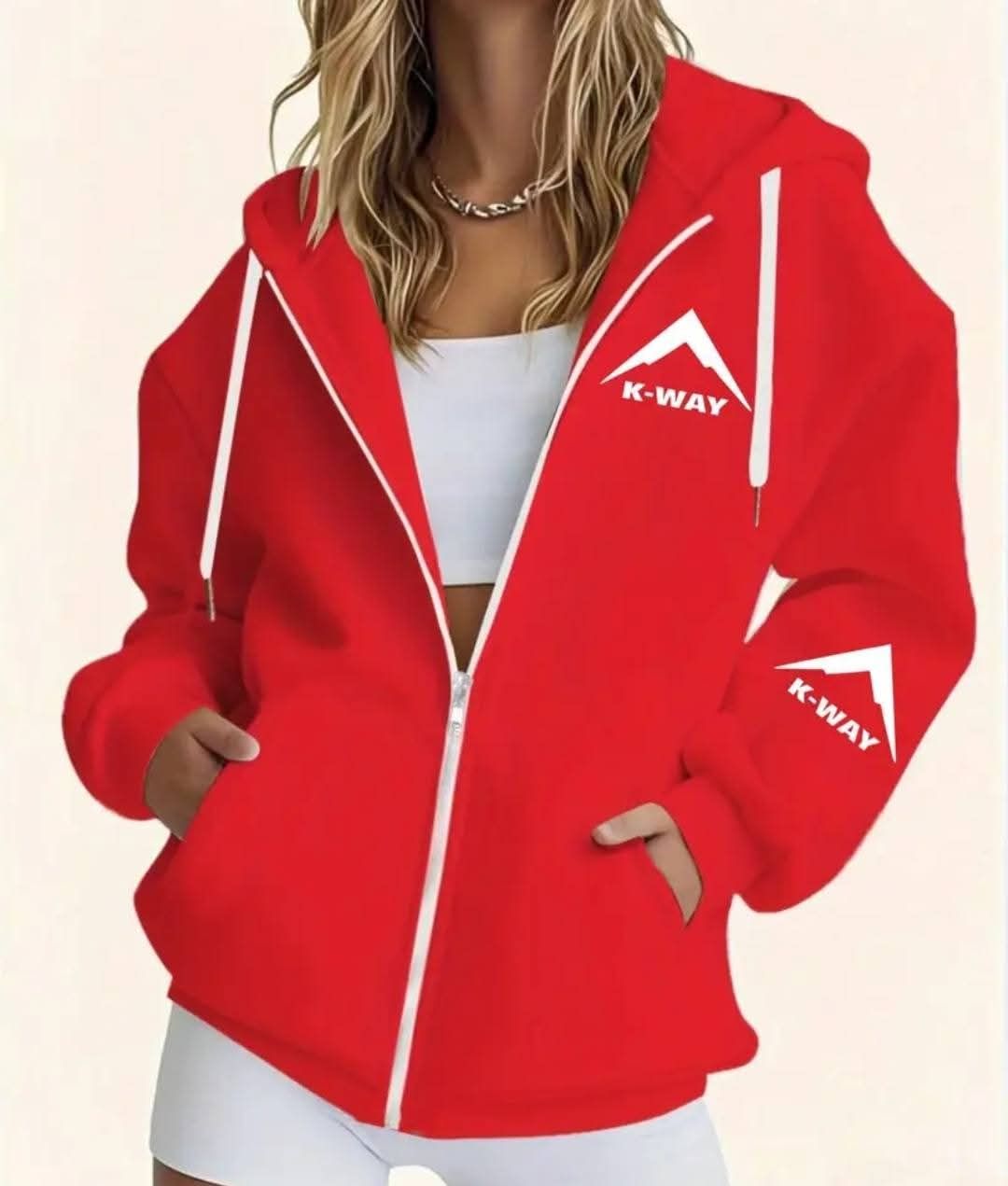 Ladies K-Way Zip Up Jackets_6