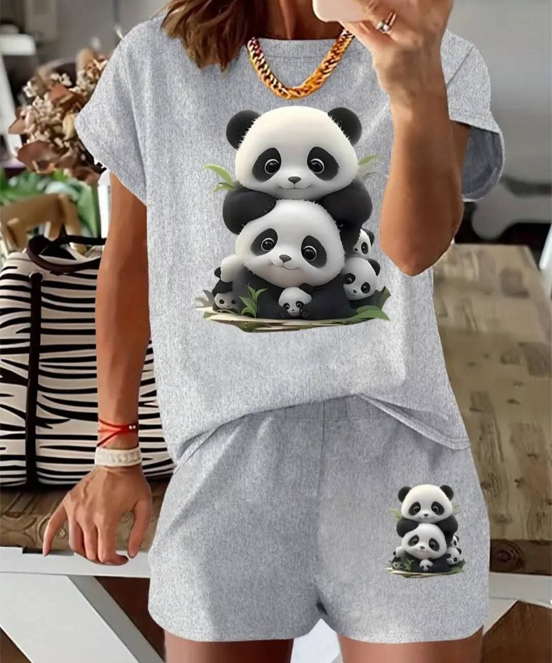 Ladies 2 Piece Animal / Flower Sets_5