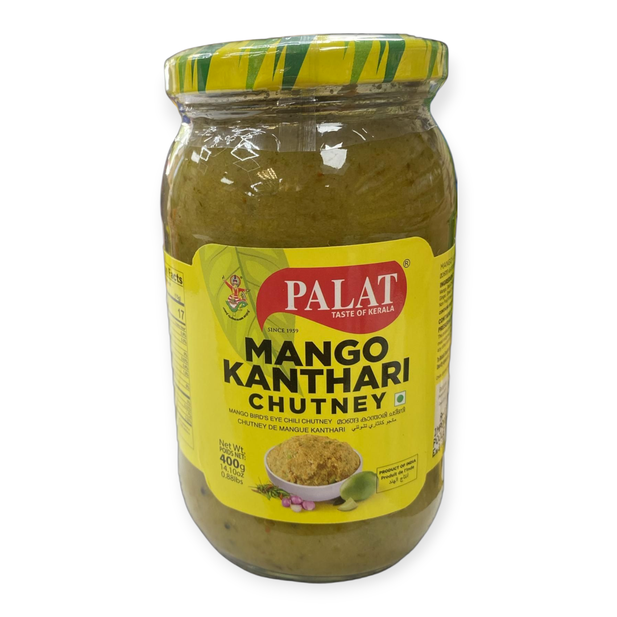 Palat Mango Kanthari Chutney 400Gm_0