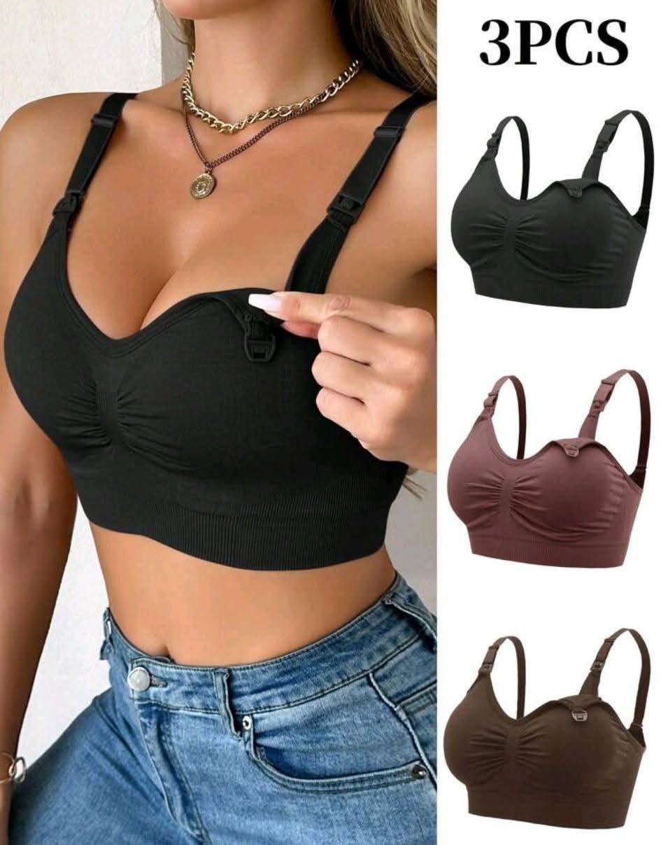 Ladies 3 Piece Nursing Bra's_1