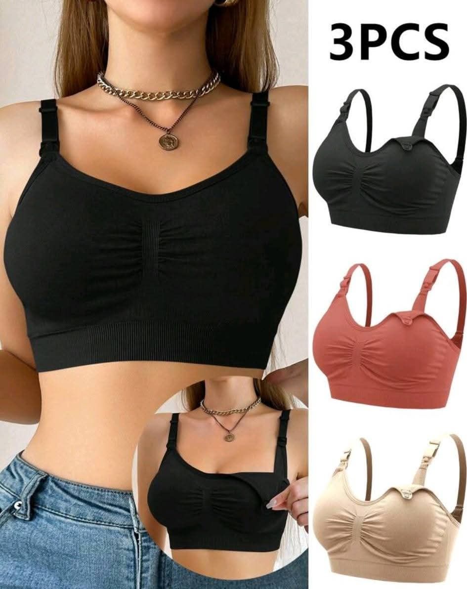 Ladies 3 Piece Nursing Bra's_4