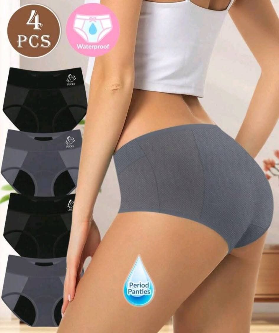 Ladies 4 Piece Leak-Proof  Underwear_6
