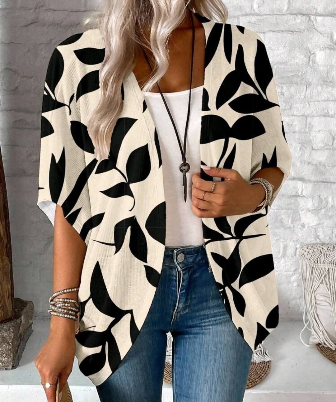 Ladies Plus Size Summer  Cardigans_3