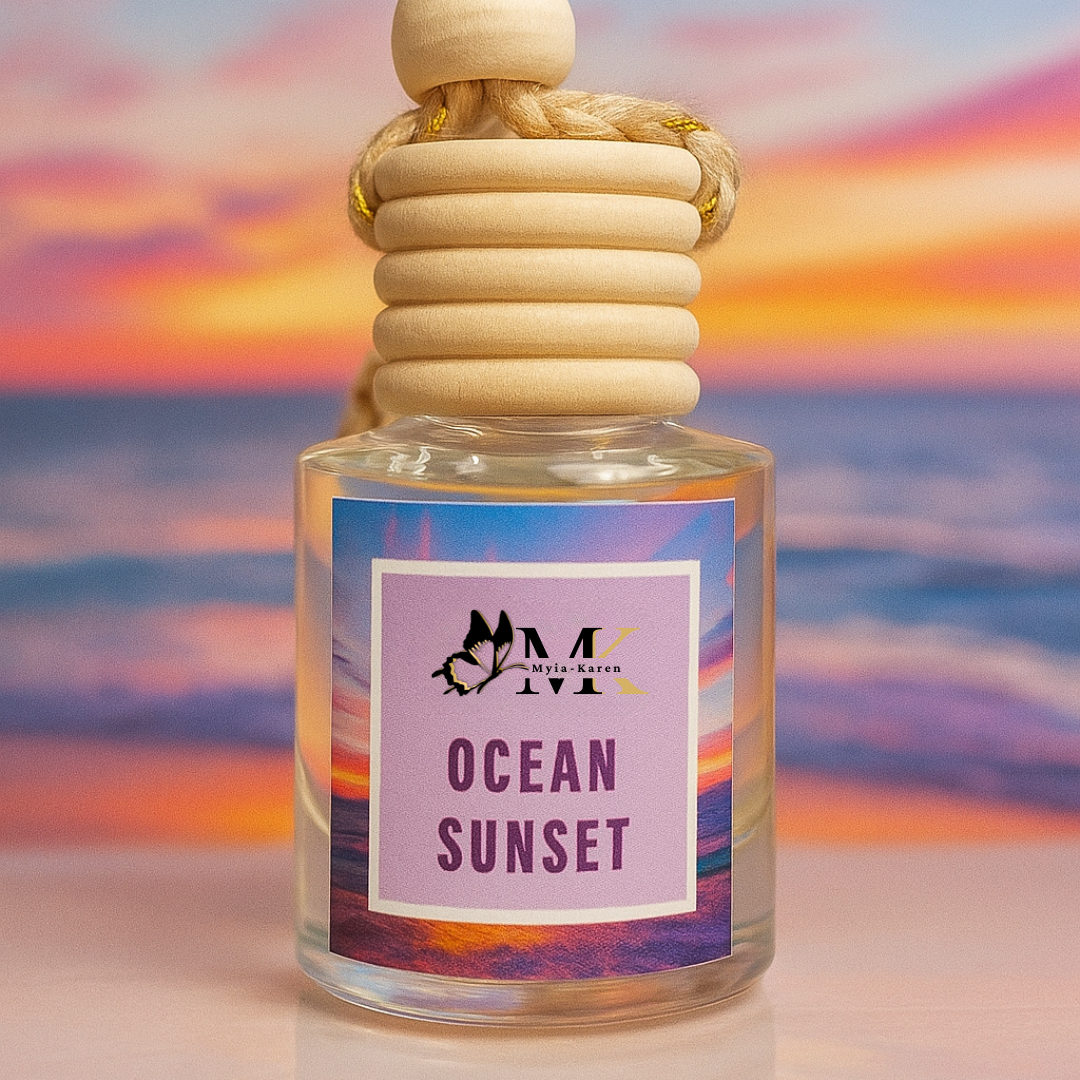 Ocean Sunset Car Freshener_0