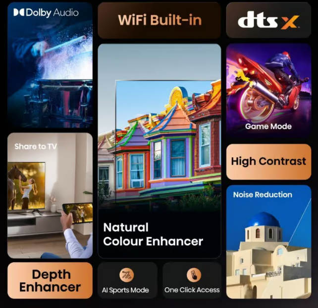 Hisense TV 43 inch smart TV_1