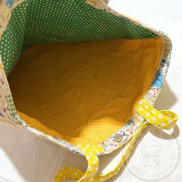 拼布Totebag 《大尺寸》_7