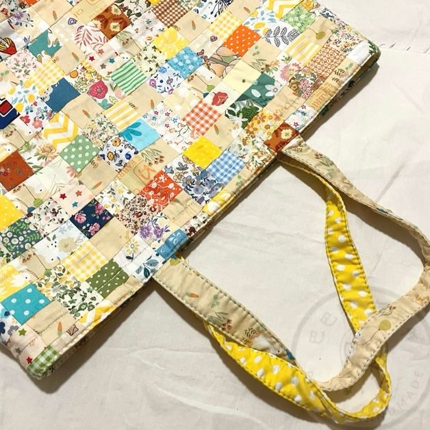 拼布Totebag 《大尺寸》_6
