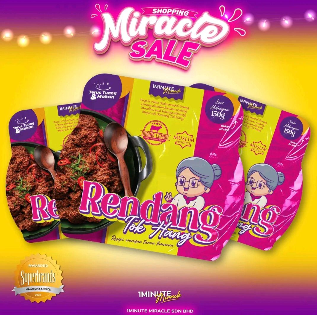 Rendang Tok Hang 150G (Beef)_0