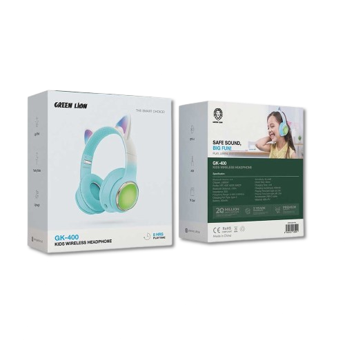 Green Lion GL-400 Kids Wireless Headphones_1