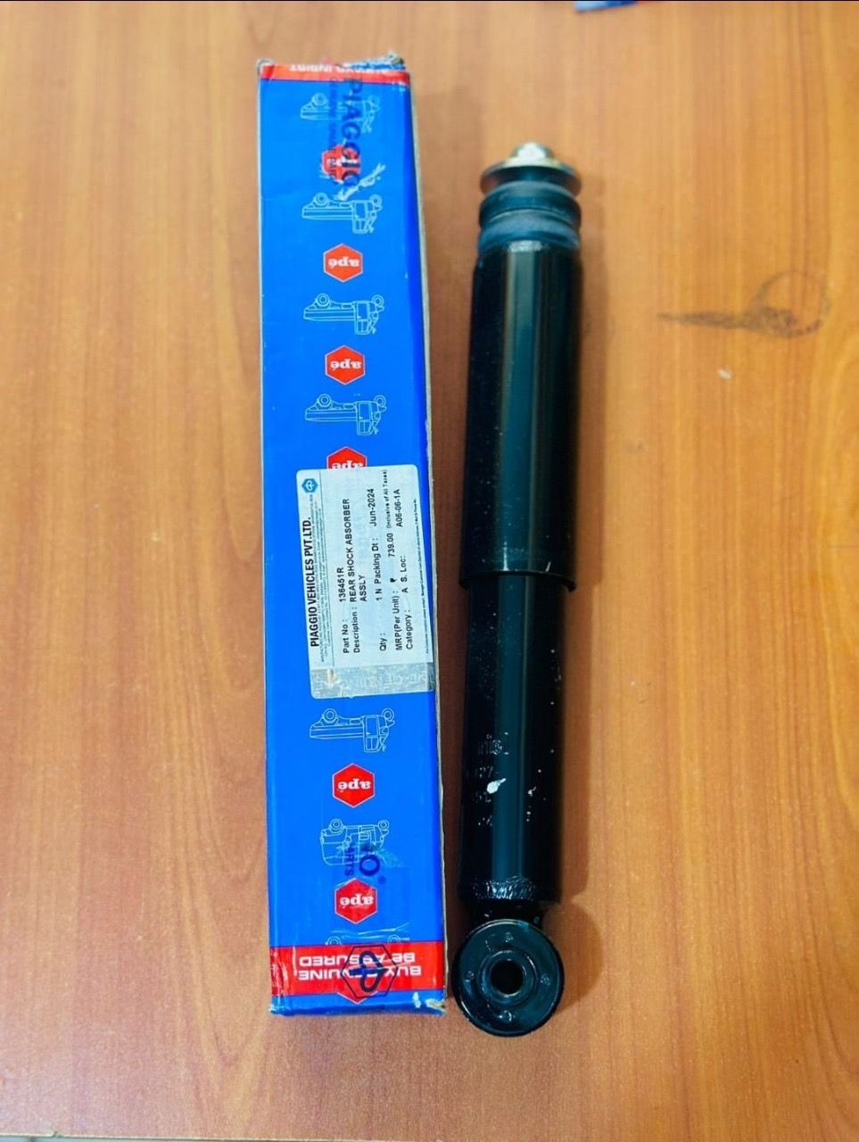 Rear Shock Absorber Assly 136451R_0
