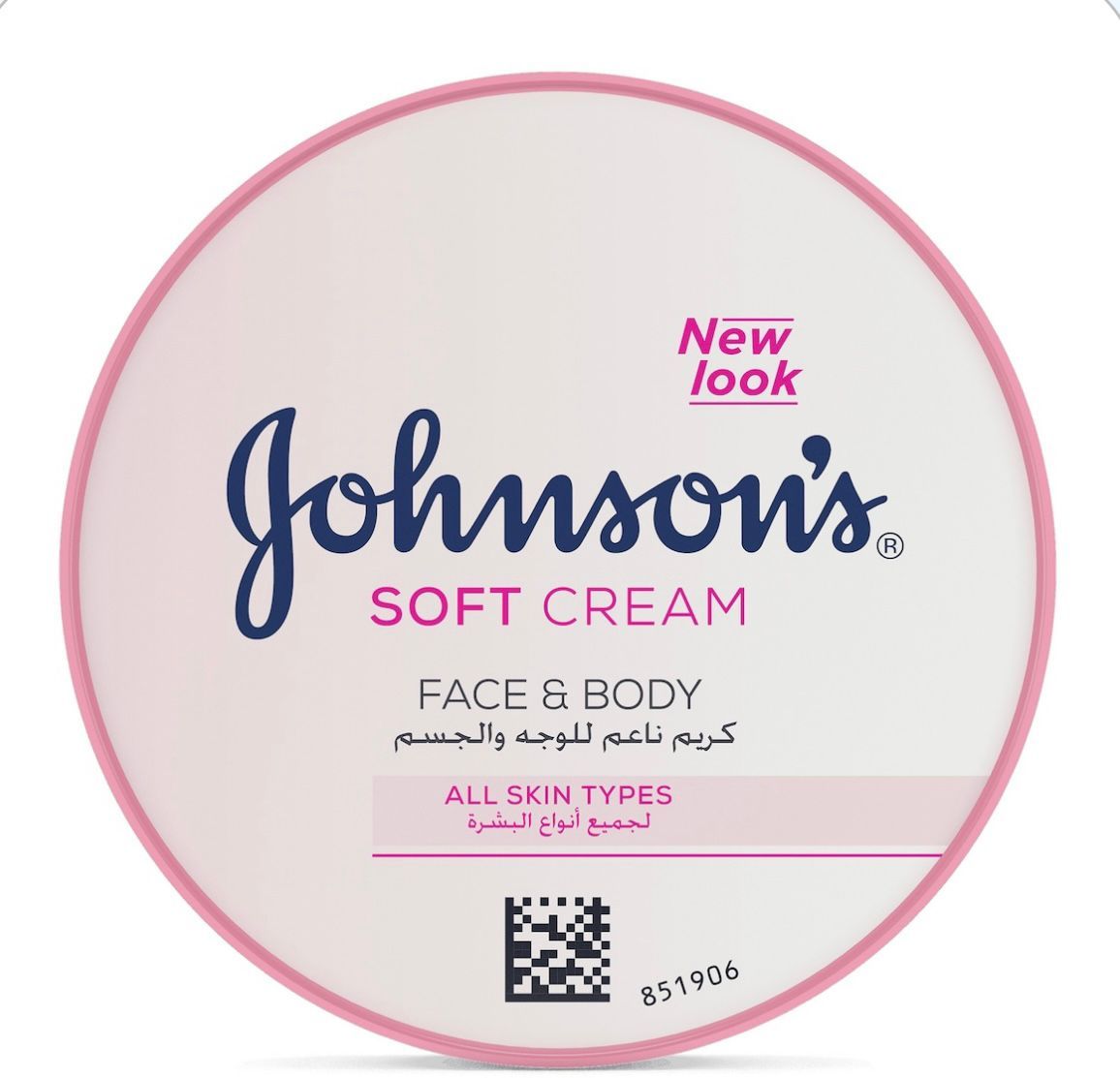 Johnson soft cream face & body - كريم جونسون مرطب للجسم والوجه _0
