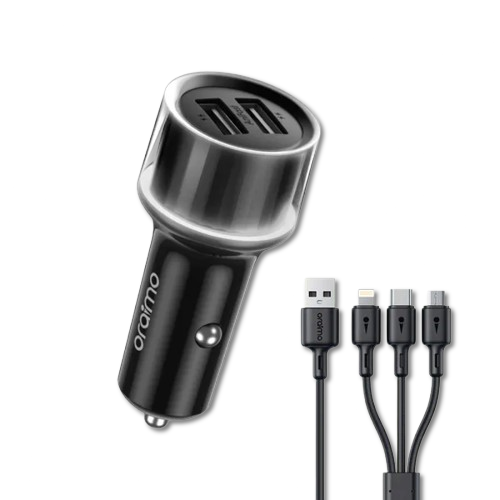Oraimo OCC-1152D Highway 15 15.5W Dual USB Car Charger_0