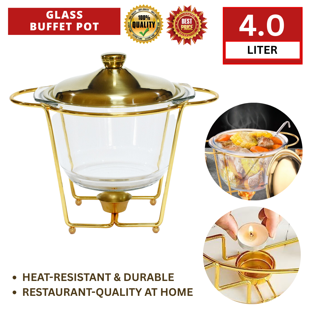 GLASS BUFFET POT 4.0L( BP11 )_0