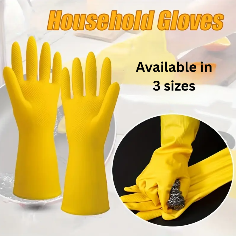 Rubber Household Gloves_0