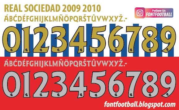 Font Vector Real Sociedad 2009 2010 kit_0