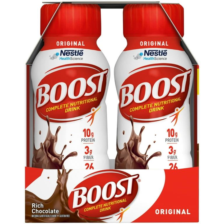 BOOST Original Balanced Nutritional Drink Protein Shakes, Rich Chocolate, 8 fl oz, 6 Pack_2
