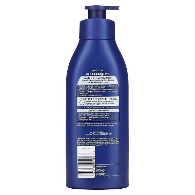 Nivea, Body Lotion, Essentially Enriched, 16.9 fl oz (500 ml)_1