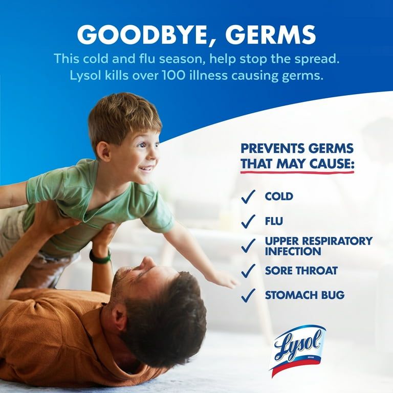 Lysol Disinfectant Sanitizing Antibacterial Spray, Deodorizing, Crisp Linen, 19 fl oz_5