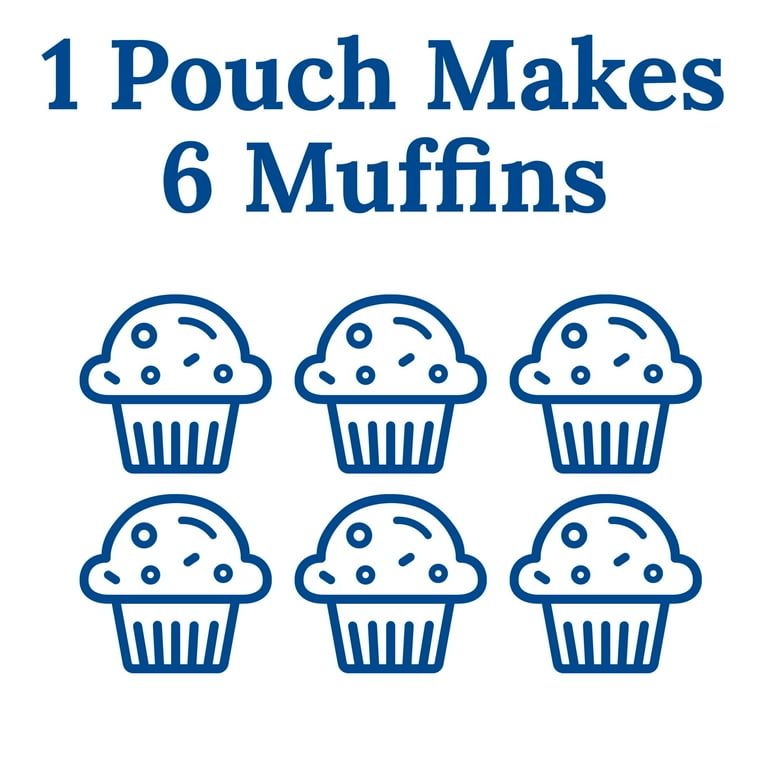 Martha White Blueberry Muffin Mix, 7 oz Bag_3