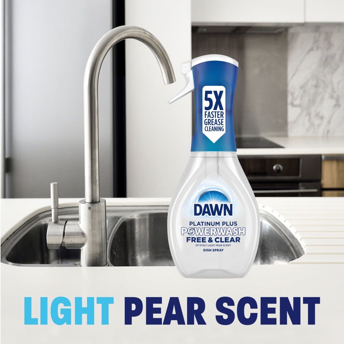 Dawn Powerwash Spray, Dish Soap, Dishwashing Liquid, Free & Clear, 16 Fl Oz_6