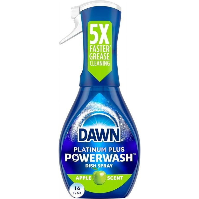 Dawn Platinum Powerwash Dish Spray, Dish Soap, Apple Scent, 16oz_0