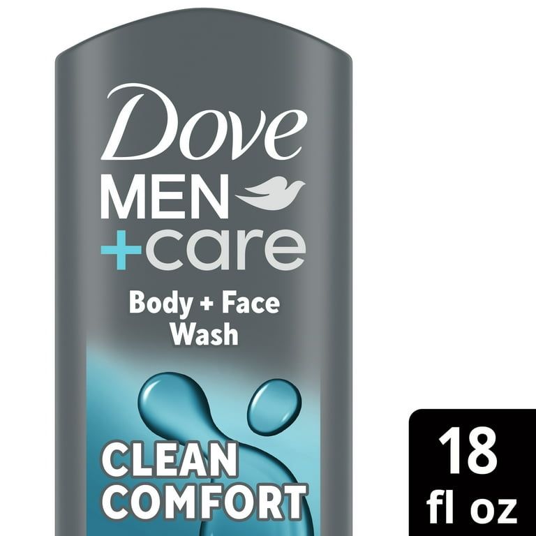 Dove Men+Care Hydrating Gentle Face & Body Wash for Men Clean Comfort All Skin, 18 oz_5