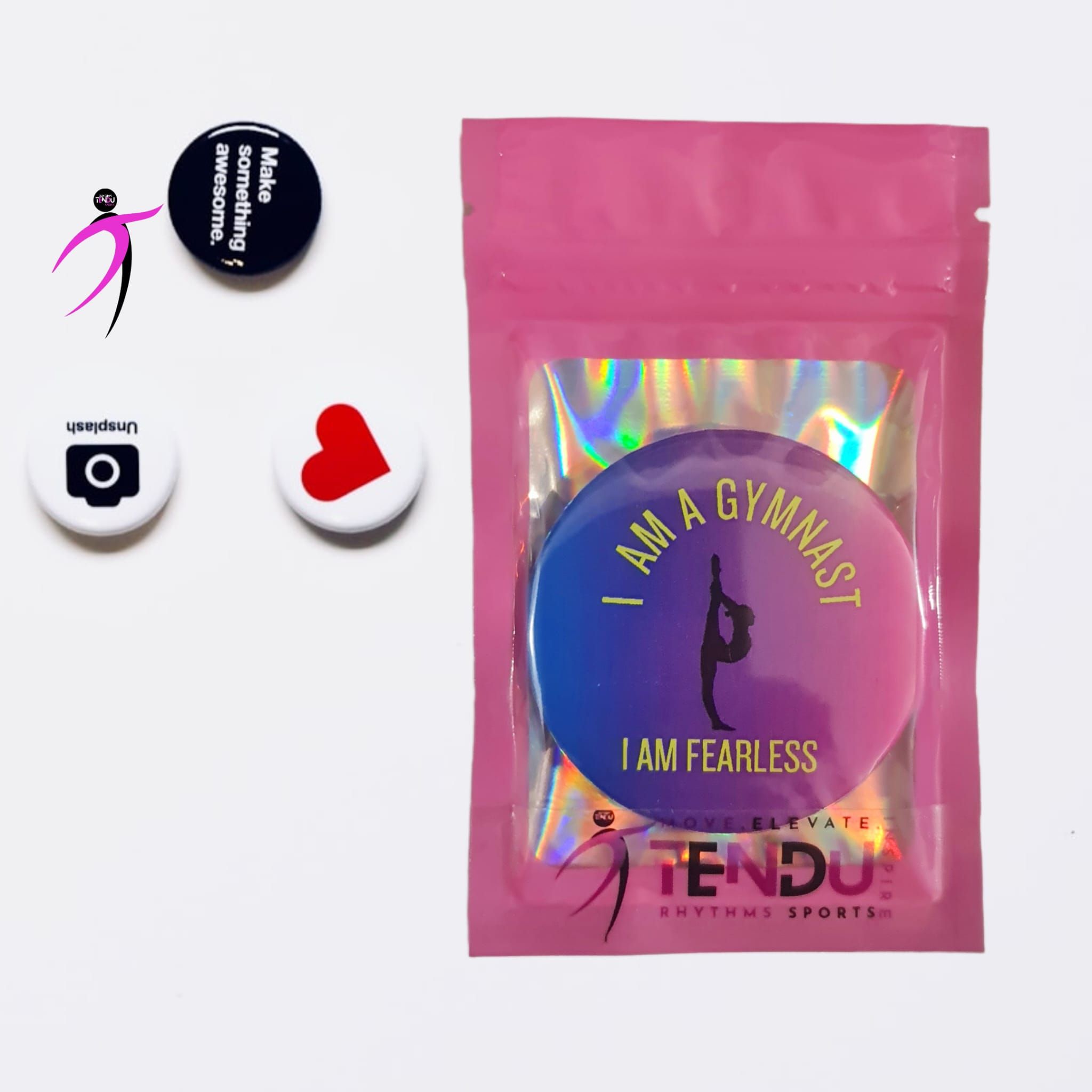 Tendu Rhythms Gymnastics Badge – “I Am a Gymnast” Collection_7