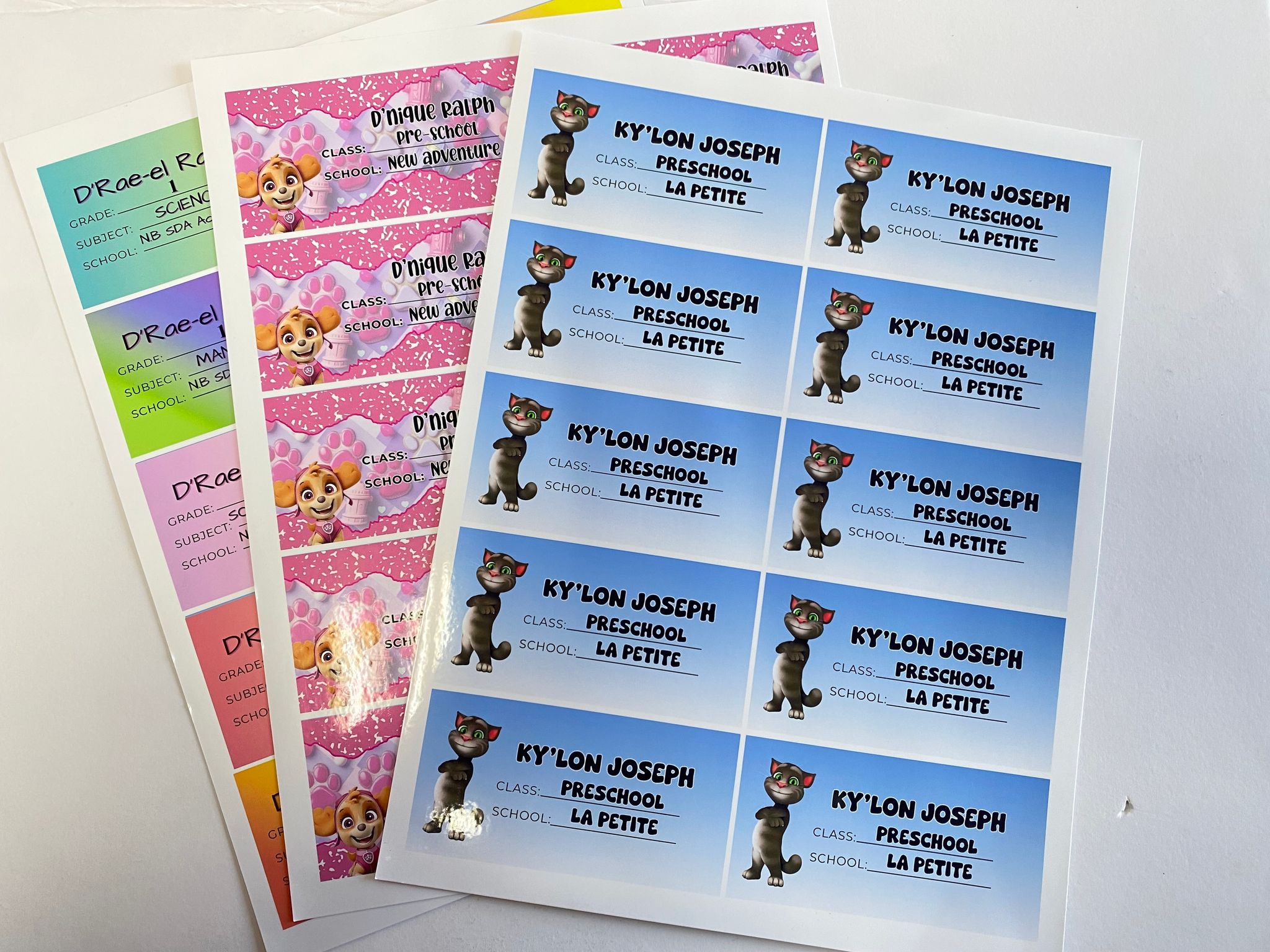 Custom School Label_0