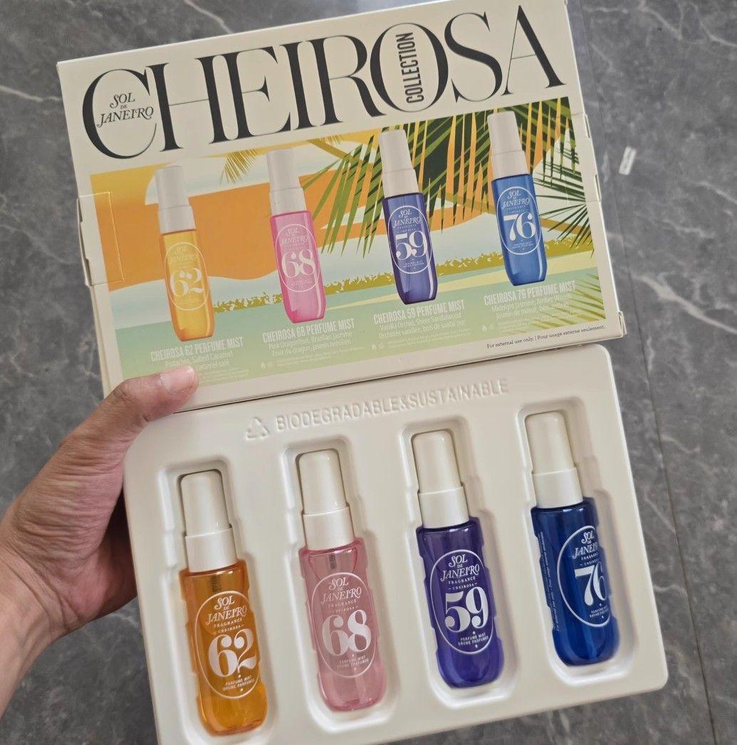 Sol de Janeiro Rio de Janeiro Summer Hair & Body Fragrance Mist 30ml * 4-Piece Set_0