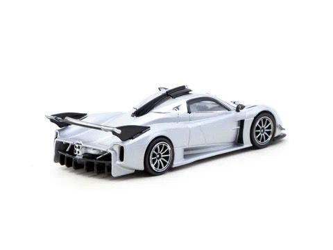 TARMAC WORKS MODEL 1/64 PAGANI HUAYRA R - SATIN SILVER_2