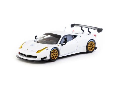 TARMAC WORKS MODEL 1/64 FERRARI 458 ITALIA GT3 - WHITE_1