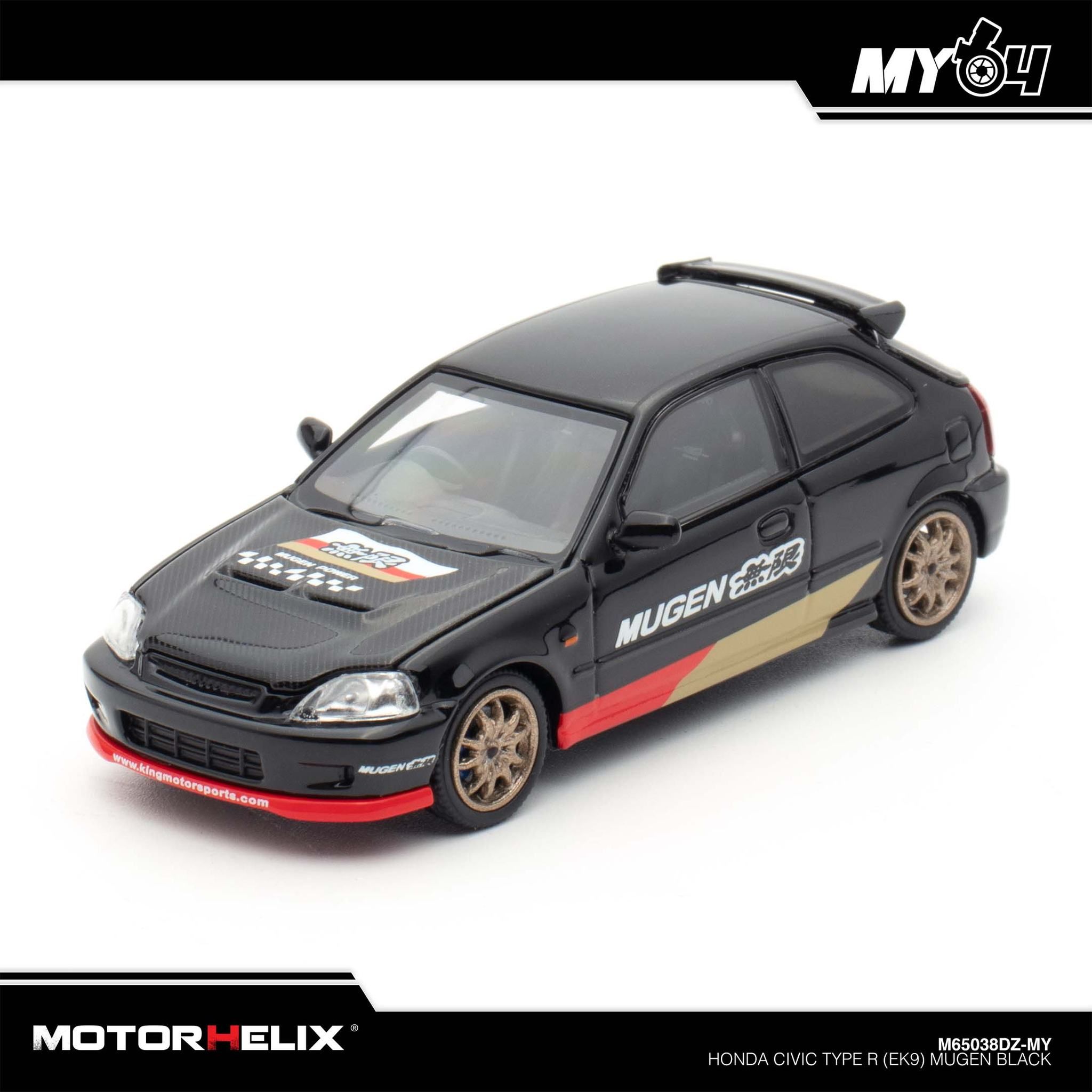 MOTOR HELIX MODEL 1/64 HONDA CIVIC EK9 MUGEN (TMCS EVENT SPECIAL)_12