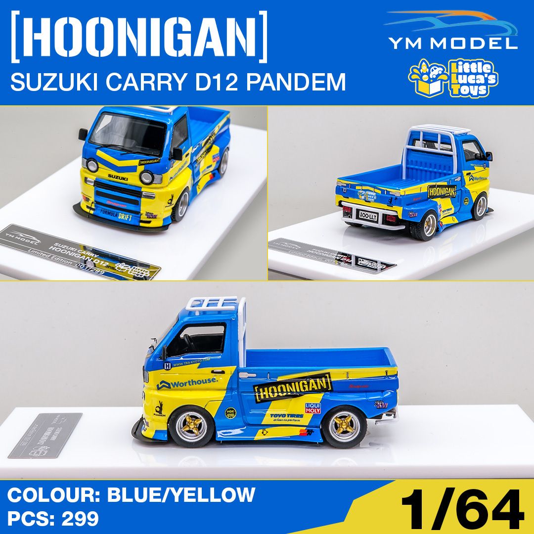 YM MODEL 1/64 SUZUKI CARRY D12 HOONIGAN (RESIN)_1