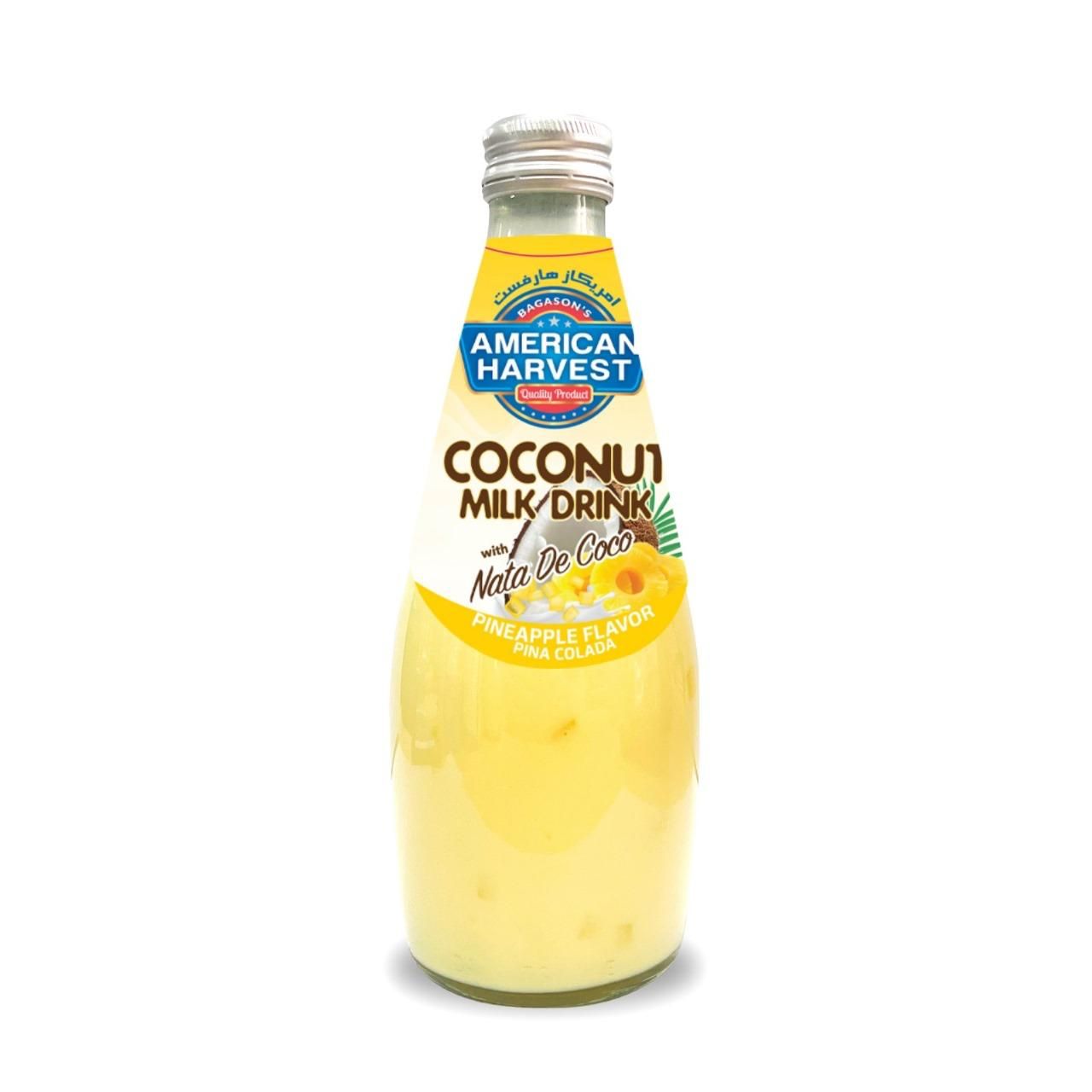 AMERICAN HARVEST COCONUT MILK PINEAPPLE 290ML X24 - 20837_0