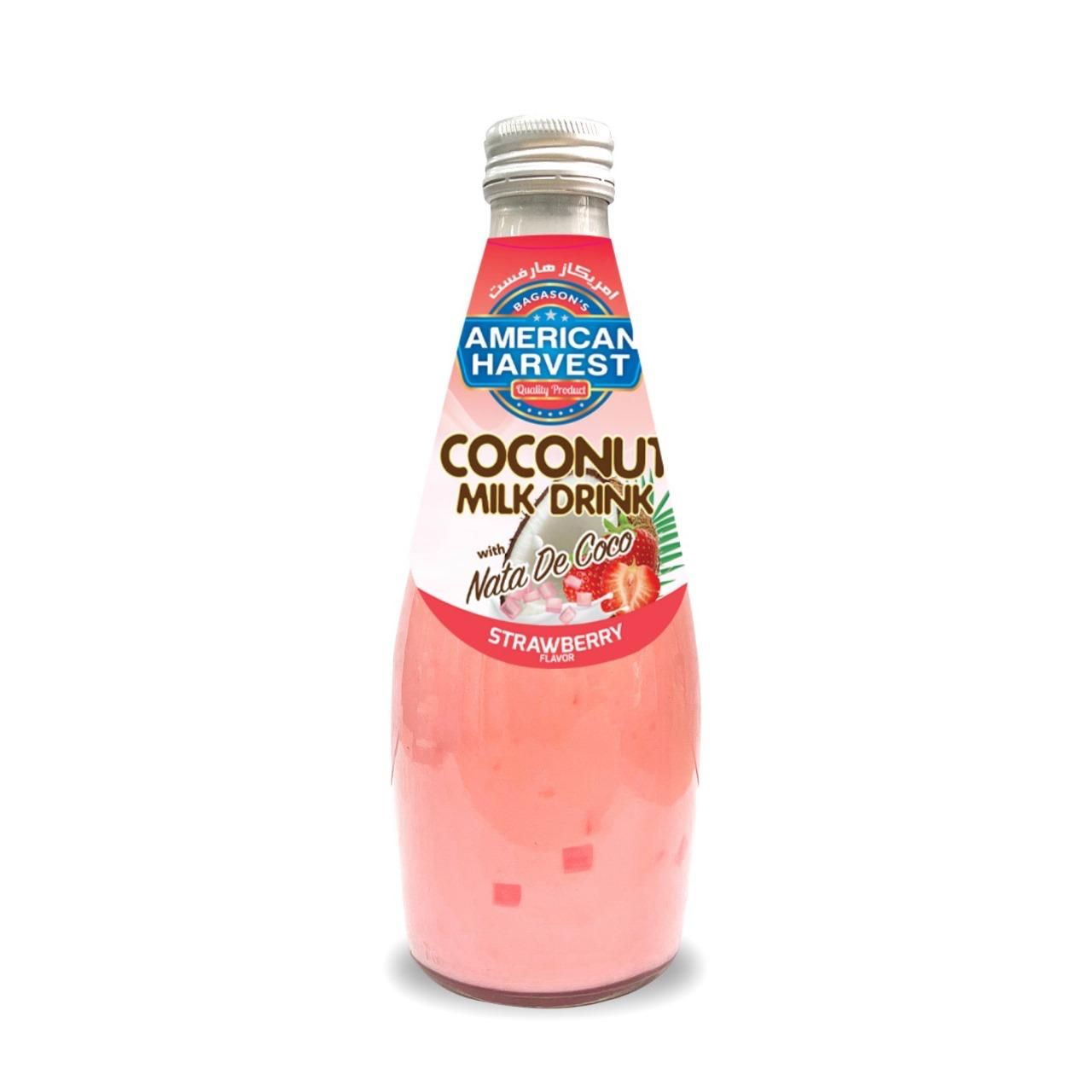 AMERICAN HARVEST COCONUT MILK STRAWBERRY 290ML X24 - 20838_0