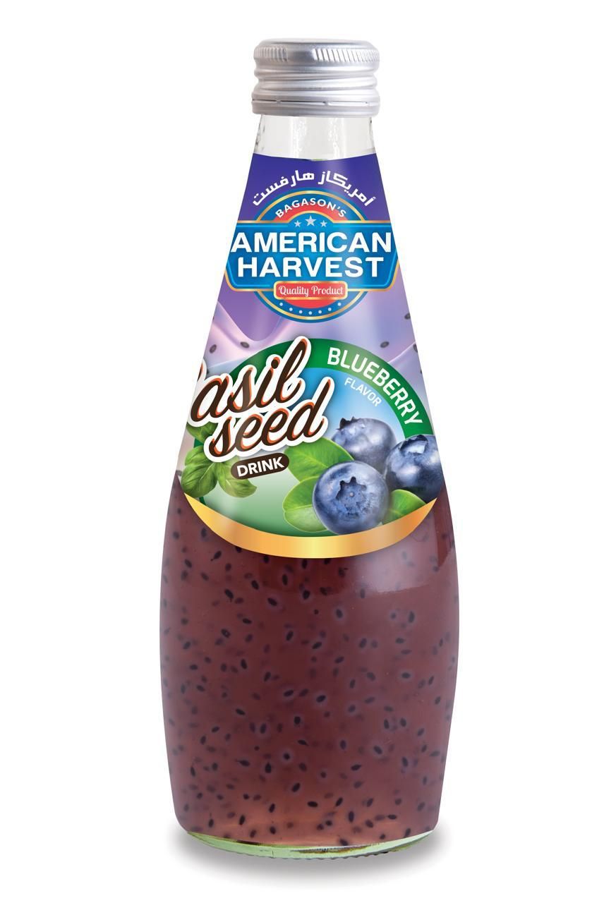 AMERICAN HARVEST BASIL SEED BLUEBERRY 290ML X24 - 20843_0