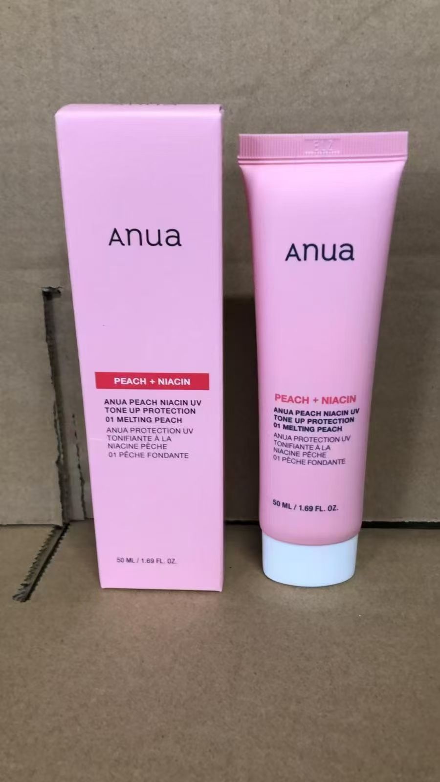 ANUA Peach Niacinamide Brightening Foundation Sunscreen 50ml_0