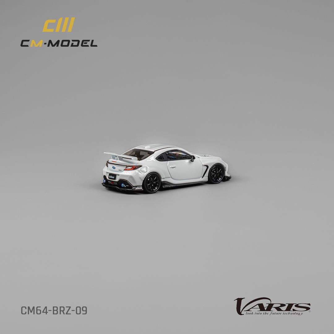 CM MODEL 1/64 Subaru BRZ Varis Widebody - WHITE_5