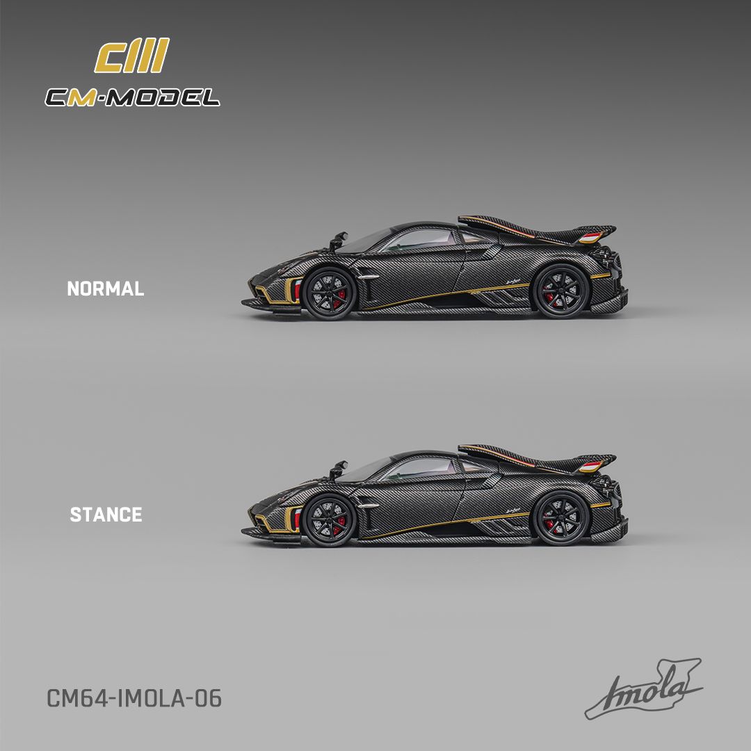 CM MODEL 1/64 PAGANI IMOLA - FULL DRY CARBON_1