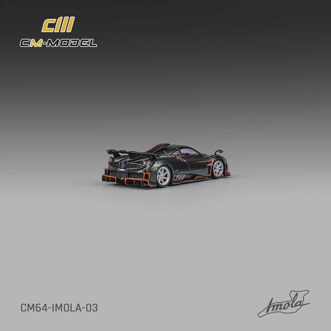 CM MODEL 1/64 PAGANI IMOLA - METALLIC GRAY_4