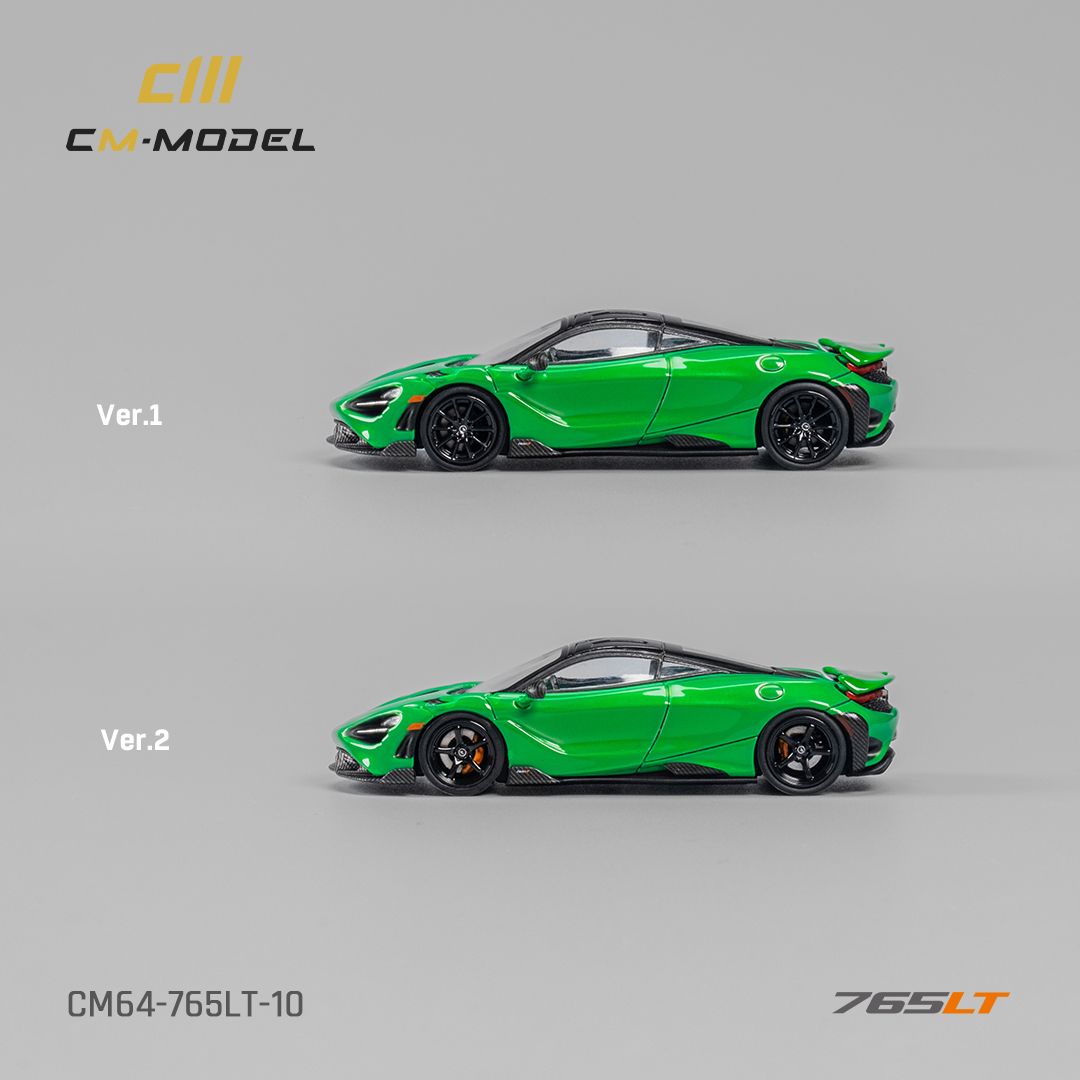 CM MODEL 1/64 MCLAREN 765LT - GREEN_1