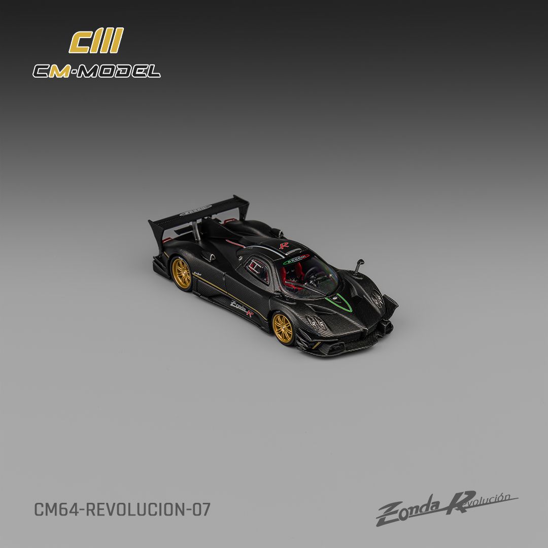 CM MODEL 1/64 PAGANI ZONDA REVOLUCION - DRYCARBON_8